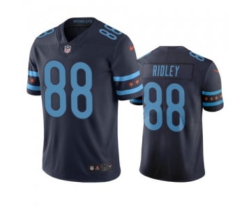 Chicago Bears #88 Riley Ridley Navy Vapor Limited City Edition NFL Jersey