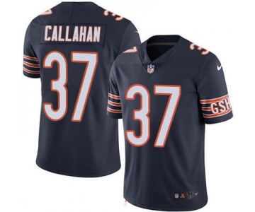 Men's Chicago Bears #37 Bryce Callahan Navy Blue 2016 Color Rush Stitched NFL Nike Limited Jersey