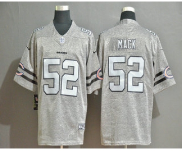 Men's Chicago Bears #52 Khalil Mack 2019 Gray Gridiron Vapor Untouchable Stitched NFL Nike Limited Jersey