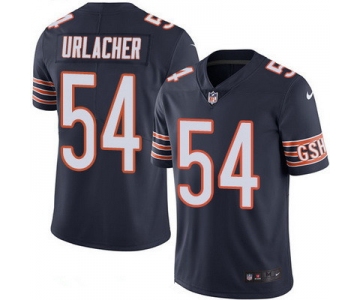 Men's Chicago Bears #54 Brian Urlacher Navy Blue 2016 Color Rush Stitched NFL Nike Limited Jersey