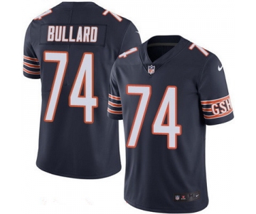 Men's Chicago Bears #74 Jonathan Bullard Navy Blue 2016 Color Rush Stitched NFL Nike Limited Jersey