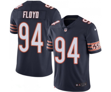 Men's Chicago Bears #94 Leonard Floyd Navy Blue 2016 Color Rush Stitched NFL Nike Limited Jersey