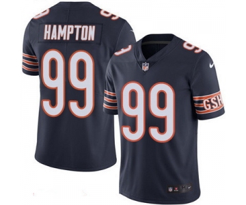 Men's Chicago Bears #99 Dan Hampton Navy Blue 2016 Color Rush Stitched NFL Nike Limited Jersey