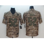 Nike Bears #52 Khalil Mack Camo Men's Stitched NFL Limited 2018 Salute To Service Jersey