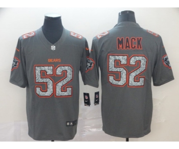 Nike Bears 52 Khalil Mack Gray Camo Vapor Untouchable Limited Jersey