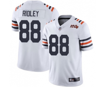 Nike Bears 88 Riley Ridley White 2019 100th Season Alternate Classic Retired Vapor Untouchable Limited Jersey