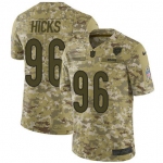 Nike Bears #96 Akiem Hicks Camo Men's Stitched NFL Limited Rush Jersey