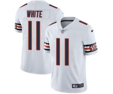 Nike Chicago Bears #11 Kevin White White Men's Stitched NFL Vapor Untouchable Limited Jersey