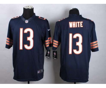 Nike Chicago Bears #13 Kevin White 2015 NFL Draft 7th Overall Pick Navy Blue Limited Jersey