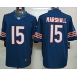 Nike Chicago Bears #15 Brandon Marshall Blue Limited Jersey