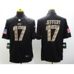 Nike Chicago Bears #17 Alshon Jeffery Salute to Service Black Limited Jersey