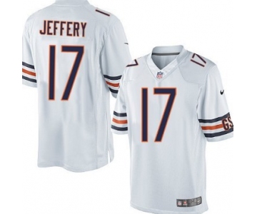 Nike Chicago Bears #17 Alshon Jeffery White Limited Jersey
