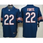 Nike Chicago Bears #22 Matt Forte Blue Limited Jersey