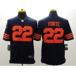 Nike Chicago Bears #22 Matt Forte Blue With Orange Limited Jersey