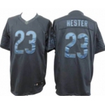 Nike Chicago Bears #23 Devin Hester Drenched Limited Blue Jersey