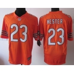 Nike Chicago Bears #23 Devin Hester Orange Limited Jersey