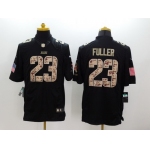 Nike Chicago Bears #23 Kyle Fuller Salute to Service Black Limited Jersey