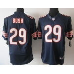 Nike Chicago Bears #29 Michael Bush Blue Limited Jersey