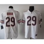 Nike Chicago Bears #29 Michael Bush White Limited Jersey