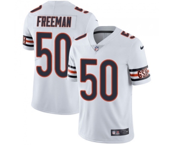 Nike Chicago Bears #50 Jerrell Freeman White Men's Stitched NFL Vapor Untouchable Limited Jersey