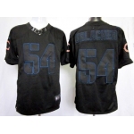 Nike Chicago Bears #54 Brian Urlacher Black Impact Limited Jersey