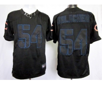 Nike Chicago Bears #54 Brian Urlacher Black Impact Limited Jersey
