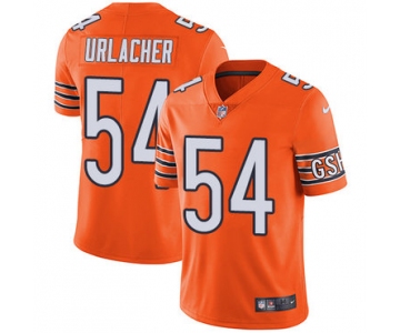 Nike Chicago Bears #54 Brian Urlacher Orange Men's Stitched NFL Limited Rush Jersey