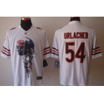 Nike Chicago Bears #54 Brian Urlacher White Limited Jersey