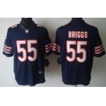 Nike Chicago Bears #55 Lance Briggs Blue Limited Jersey