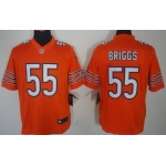 Nike Chicago Bears #55 Lance Briggs Orange Limited Jersey