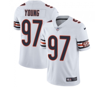 Nike Chicago Bears #97 Willie Young White Men's Stitched NFL Vapor Untouchable Limited Jersey