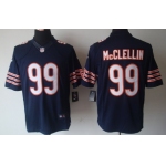 Nike Chicago Bears #99 Shea McClellin Blue Limited Jersey