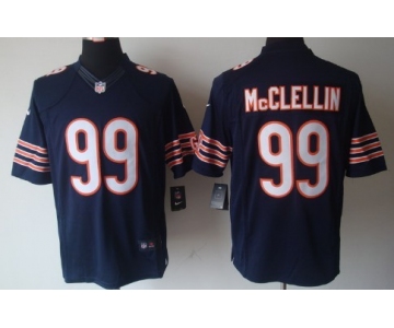 Nike Chicago Bears #99 Shea McClellin Blue Limited Jersey