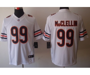 Nike Chicago Bears #99 Shea McClellin White Limited Jersey