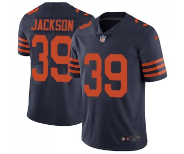 Nike Chicago Bears Men's #39 Eddie Jackson Limited Navy Blue Alternate Vapor Untouchable NFL