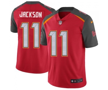 Men's Nike Buccaneers #11 DeSean Jackson Red Team Color Stitched NFL Vapor Untouchable Limited Jersey