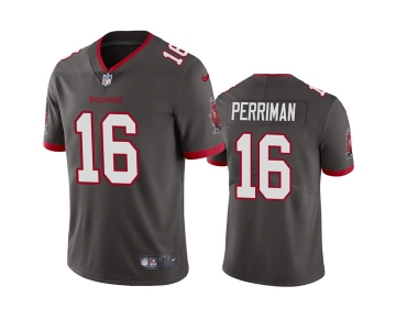 Men's Tampa Bay Buccaneers #16 Breshad Perriman Grey Vapor Untouchable Limited Stitched Jersey