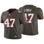 Men's Tampa Bay Buccaneers #47 John Lynch Gray 2020 NEW Vapor Untouchable Stitched NFL Nike Limited Jersey