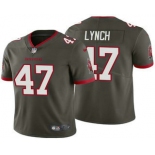Men's Tampa Bay Buccaneers #47 John Lynch Gray 2020 NEW Vapor Untouchable Stitched NFL Nike Limited Jersey