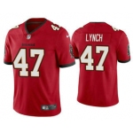 Men's Tampa Bay Buccaneers #47 John Lynch Red 2020 NEW Vapor Untouchable Stitched NFL Nike Limited Jersey