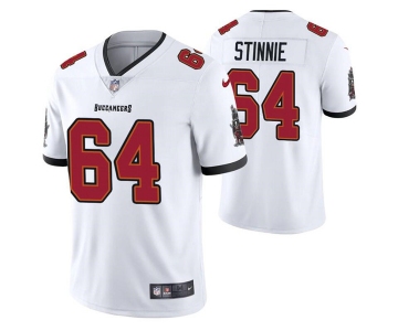 Men's Tampa Bay Buccaneers #64 Aaron Stinnie White Vapor Untouchable Limited Stitched Jersey