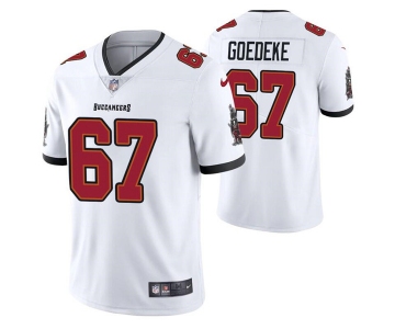 Men's Tampa Bay Buccaneers #67 Luke Goedeke White Vapor Untouchable Limited Stitched Jersey