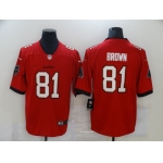 Men's Tampa Bay Buccaneers #81 Antonio Brown Red 2020 NEW Vapor Untouchable Stitched NFL Nike Limited Jersey