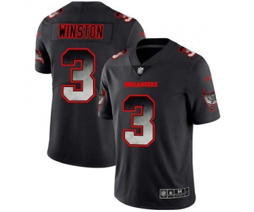 Nike Buccaneers #3 Jameis Winston Black Men's Stitched NFL Vapor Untouchable Limited Smoke Fashion Jersey