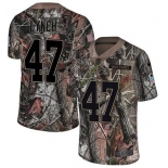 Nike Buccaneers #47 John Lynch Camo Men's Stitched NFL Limited Rush Realtree Jersey