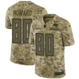 Nike Buccaneers #80 O. J. Howard Camo Men's Stitched NFL Limited 2018 Salute To Service Jersey