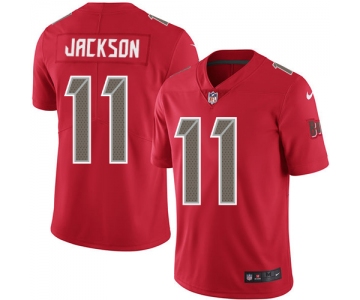 Nike Tampa Bay Buccaneers #11 DeSean Jackson Red Men's Stitched NFL Limited Rush Jersey