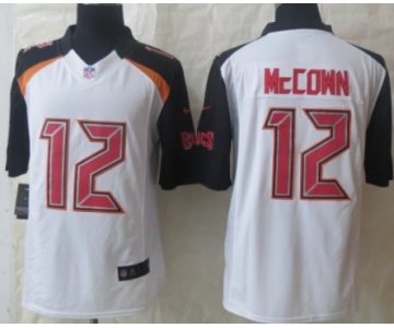 Nike Tampa Bay Buccaneers #12 Josh McCown 2014 White Limited Jersey