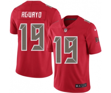 Nike Tampa Bay Buccaneers #19 Roberto Aguayo Red Men's Stitched NFL Limited Rush Jersey