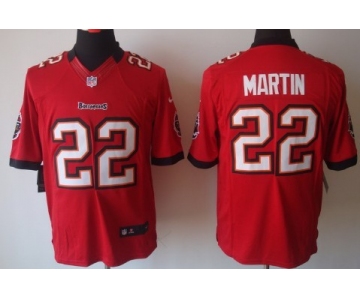 Nike Tampa Bay Buccaneers #22 Doug Martin Red Limited Jersey